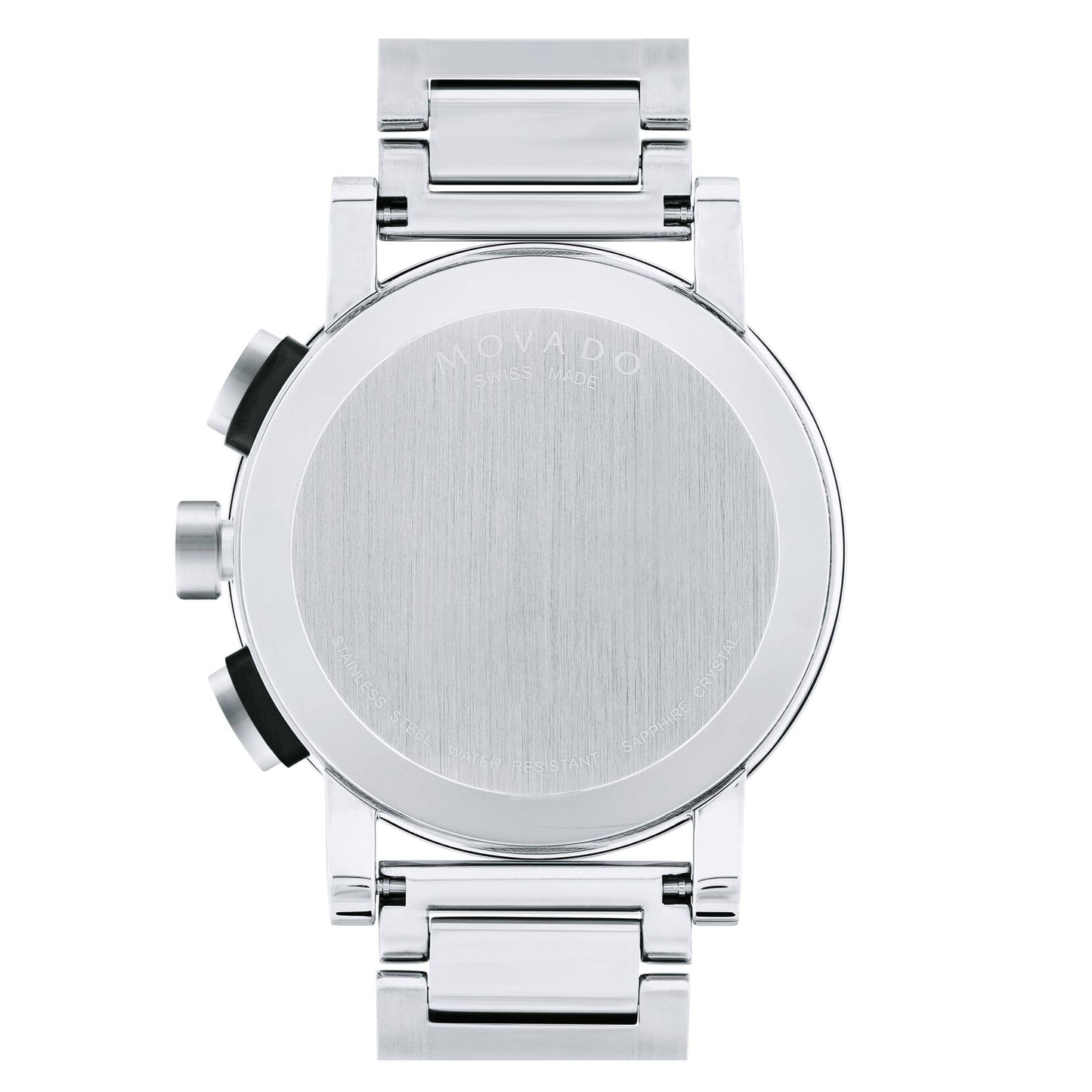 Montre chronographe Movado Museum pour homme, cadran gris, acier inoxydable