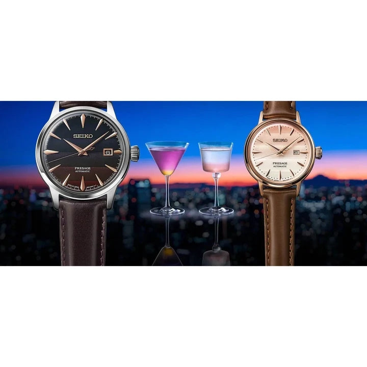 Seiko Presage Cocktail Time Star Bar Purple SRPK75 Limited Edition