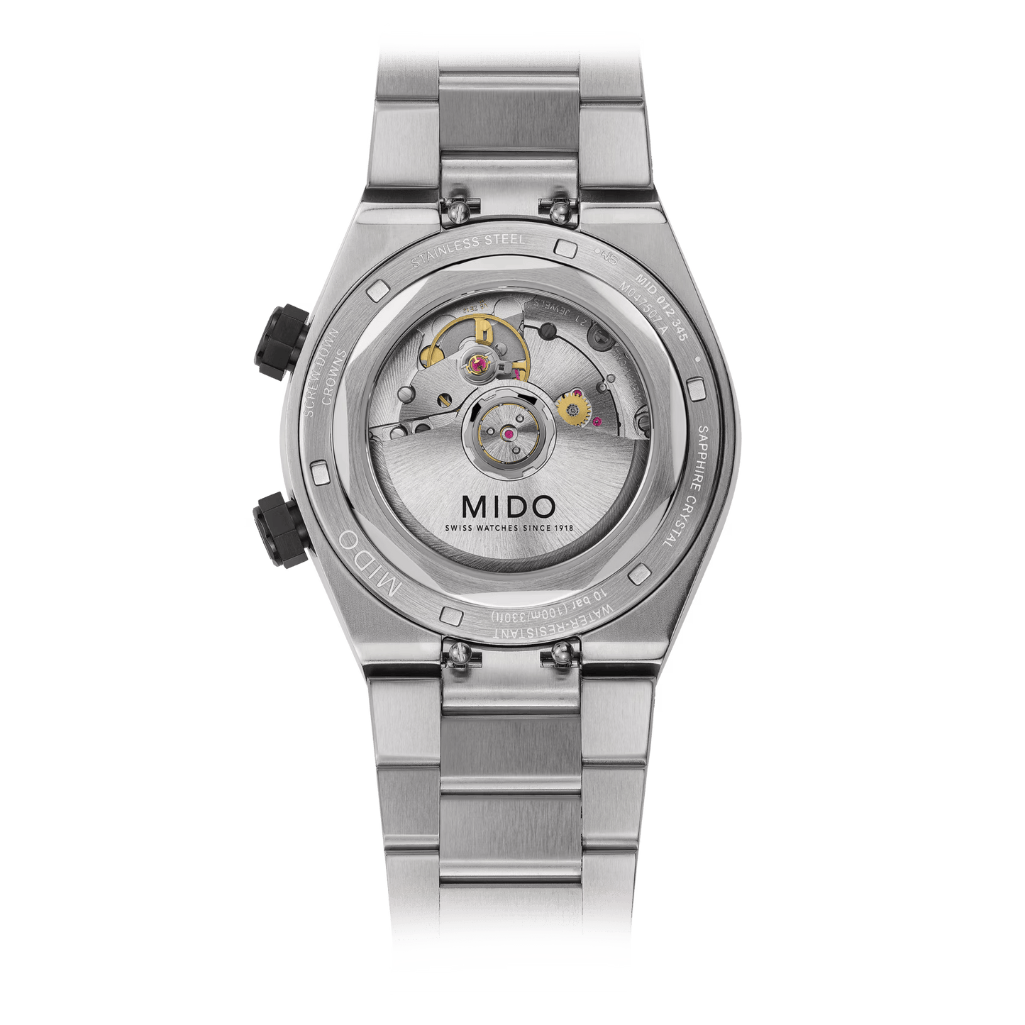 Multifort 8 Deux Couronnes (Noir, sur Bracelet)