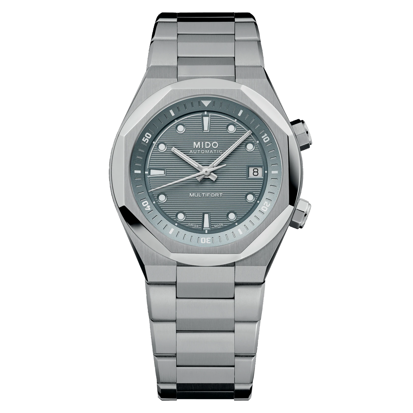 Multifort 8 Deux Couronnes (Gris, sur Bracelet)