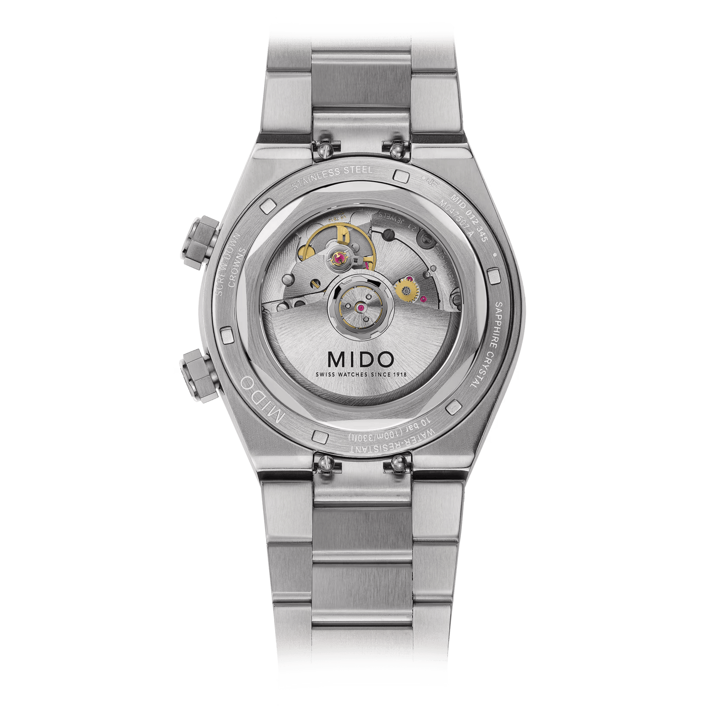 Multifort 8 Deux Couronnes (Gris, sur Bracelet)