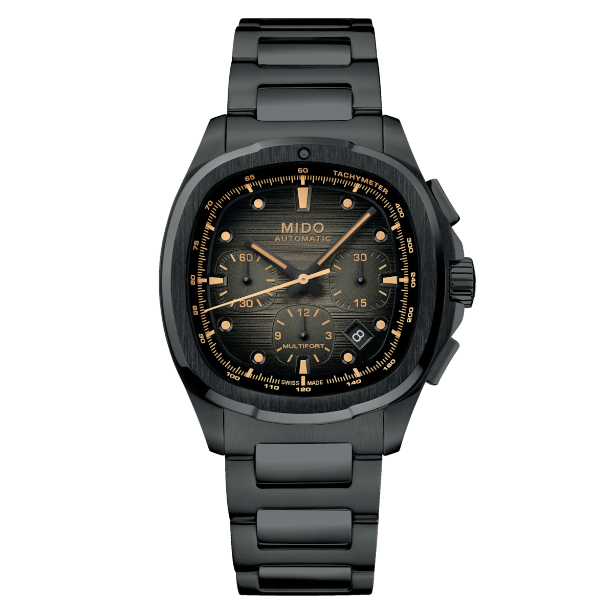 Mido Multifort TV Chronographe Noir PVD