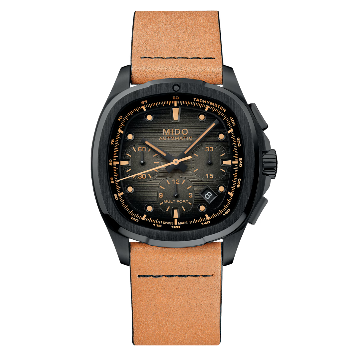 Mido Multifort TV Chronographe Noir PVD