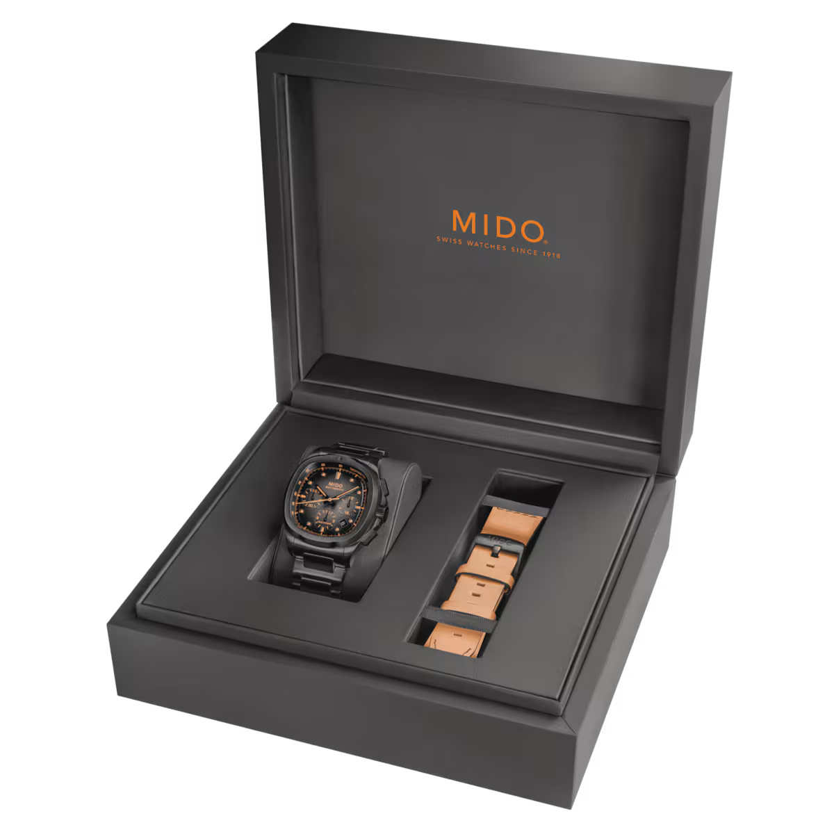 Mido Multifort TV Chronographe Noir PVD
