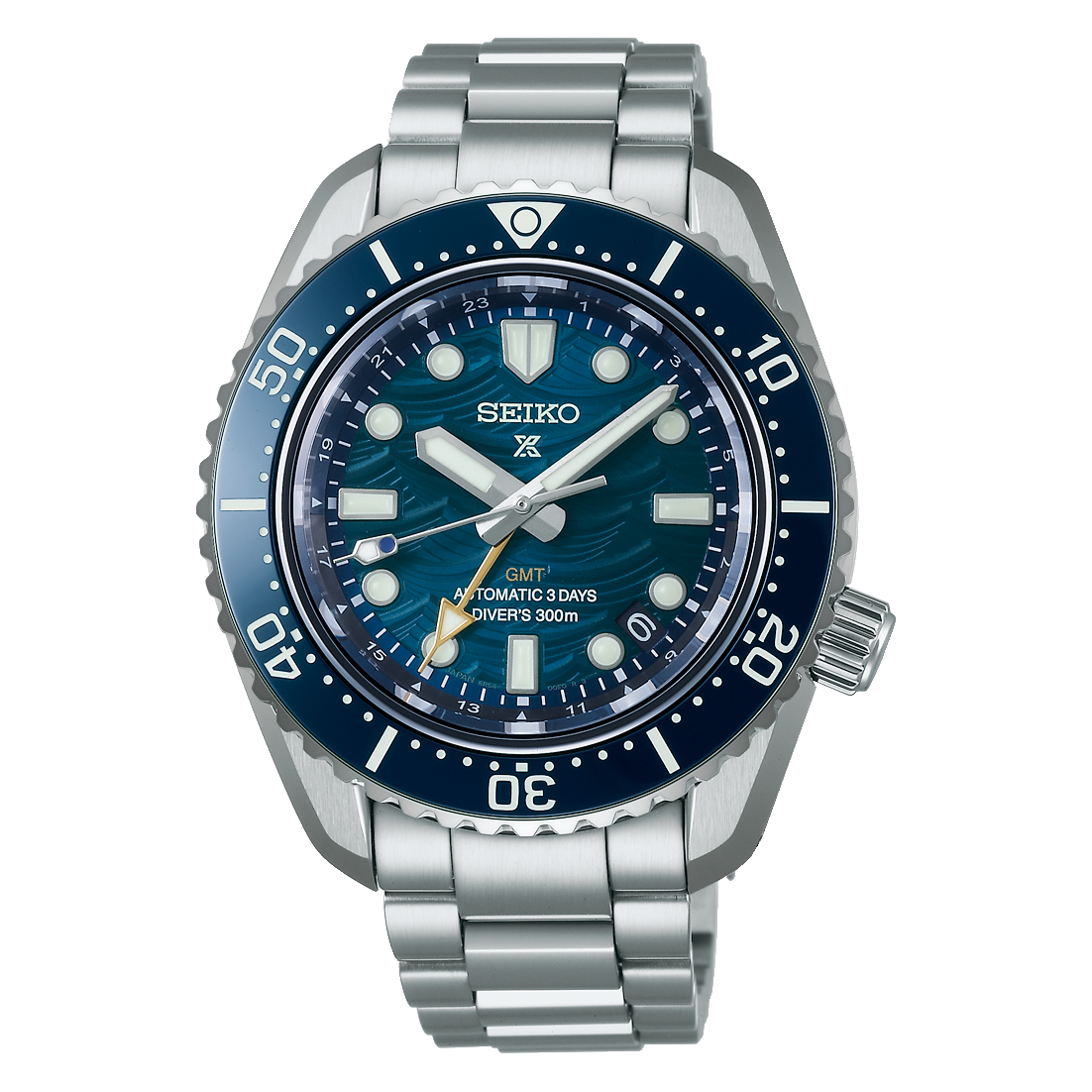 Seiko Prospex 1968 Heritage Diver Blue Dial 42MM GMT 60th Anniversary SPB509