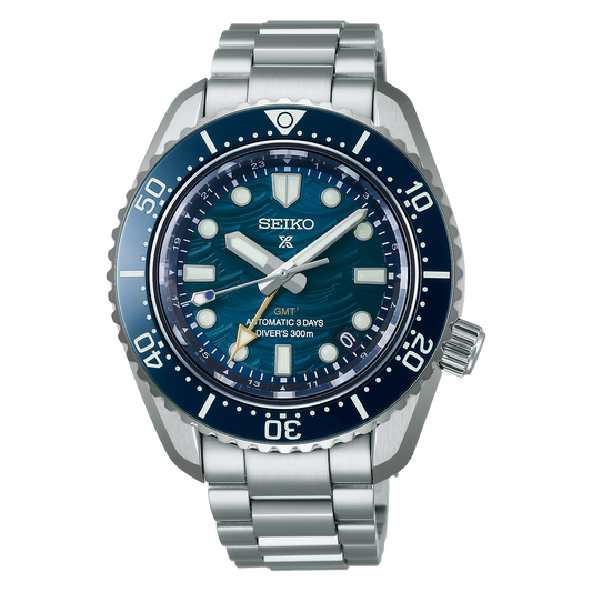 Seiko Prospex 1968 Heritage Diver Cadran Bleu 42MM GMT 60e Anniversaire SPB509