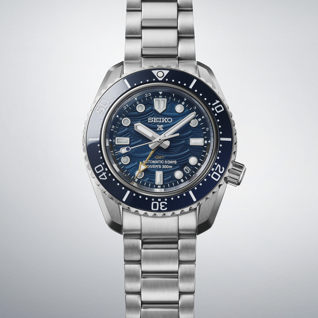 Seiko Prospex 1968 Heritage Diver Blue Dial 42MM GMT 60th Anniversary SPB509