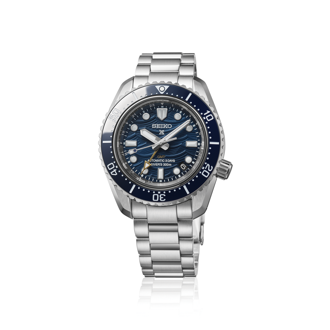 Seiko Prospex 1968 Heritage Diver Blue Dial 42MM GMT 60th Anniversary SPB509