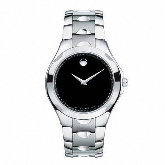 Montre homme Movado Luno cadran noir Museum