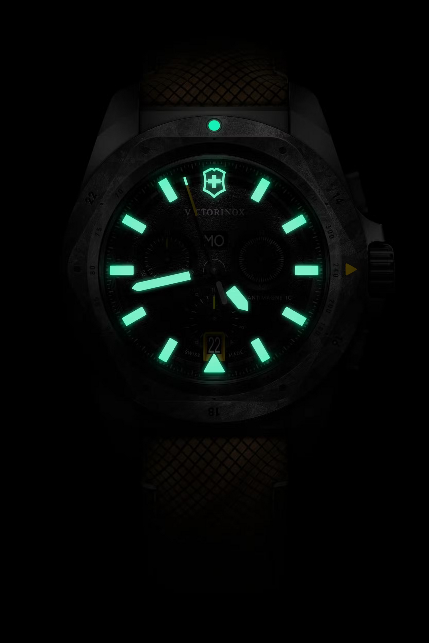 Victorinox INOX Chrono Titanium (Bracelet supplémentaire !)