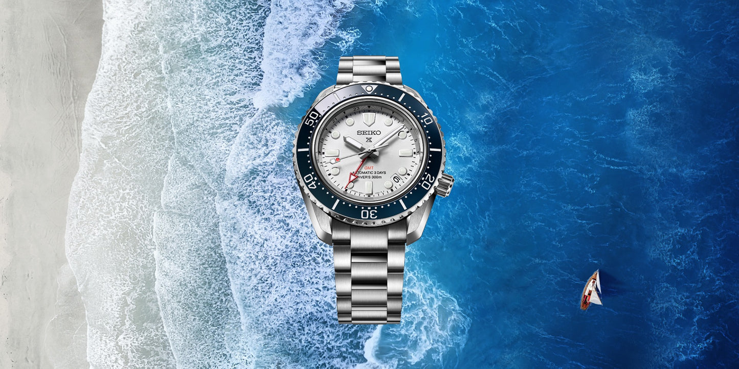 Seiko Prospex 1968 Heritage Diver White Dial 42MM GMT SPB519