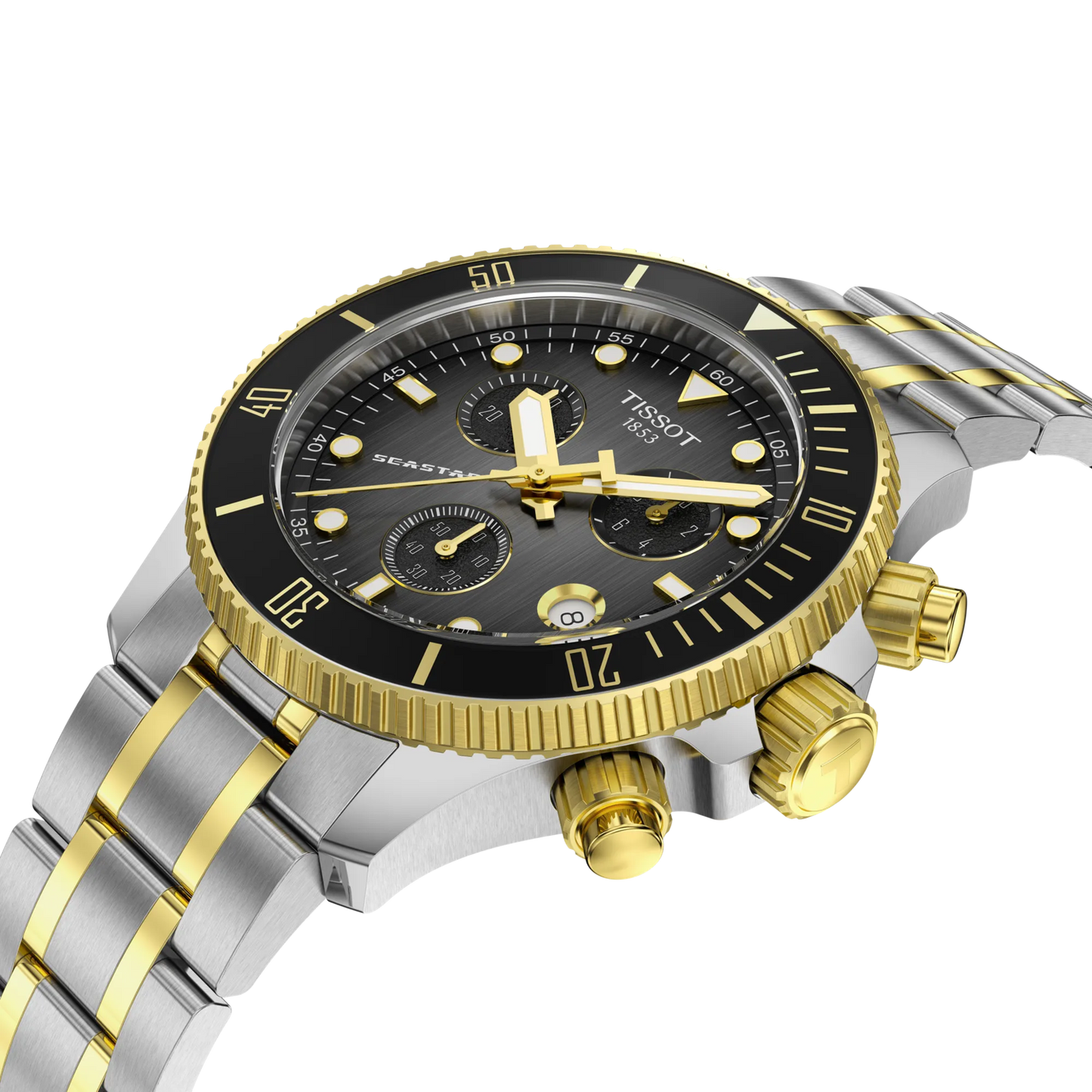 Tissot Seastar 1000 Chronographe à Quartz 38mm BICOLORE