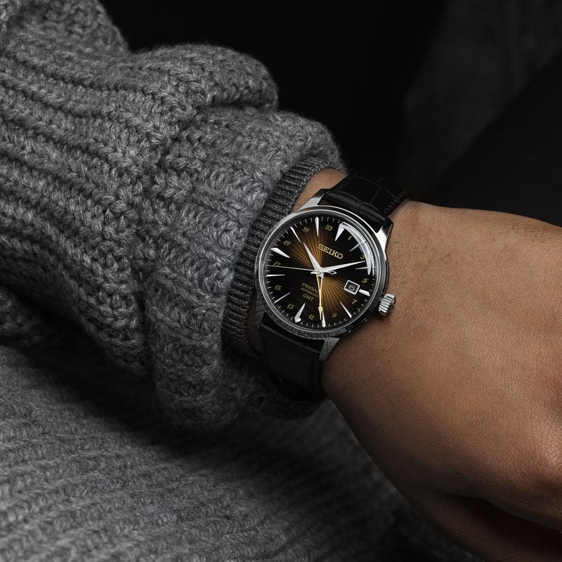 Seiko Presage ‘Rusty Nail’ Cocktail Time GMT SSK039