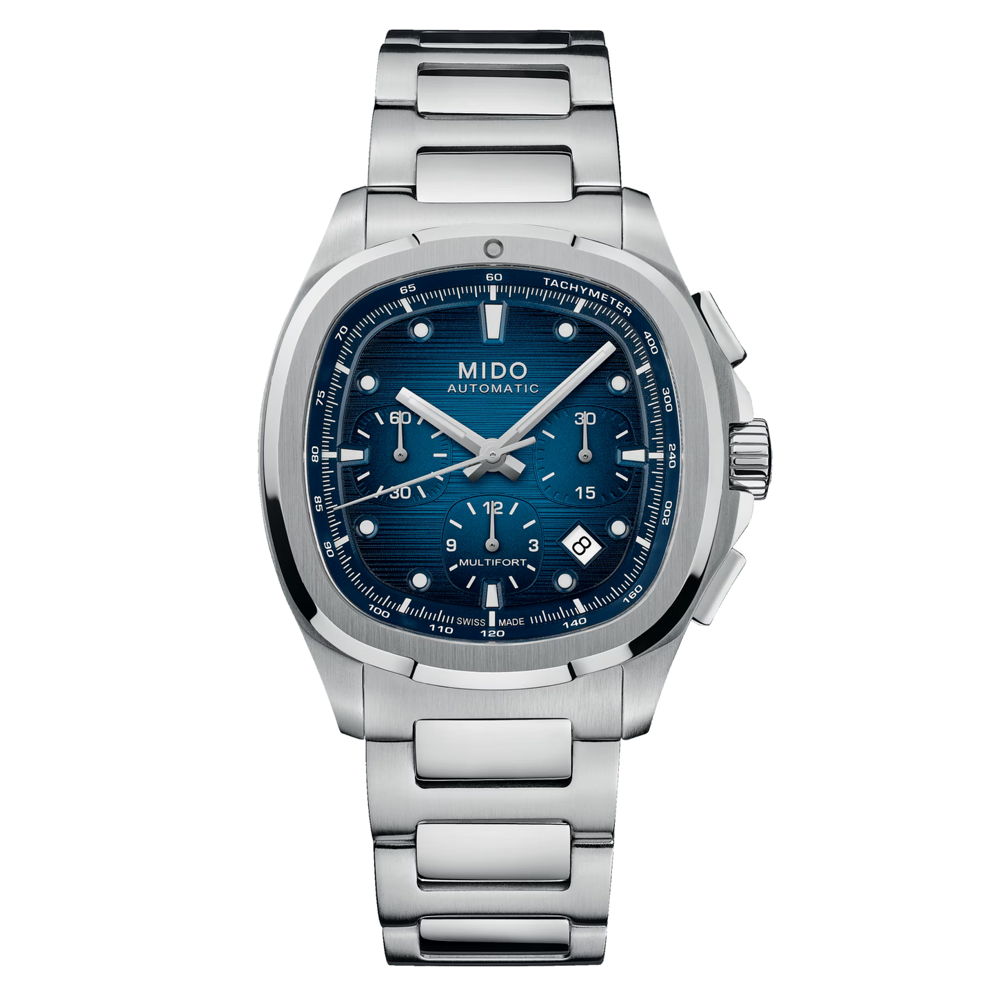 Mido Multifort TV Chronographe Bleu