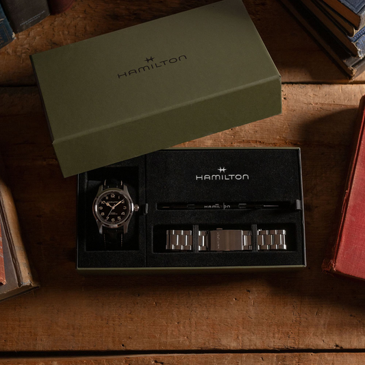 Hamilton Khaki Field Murph Auto 42mm Bracelet Bundle