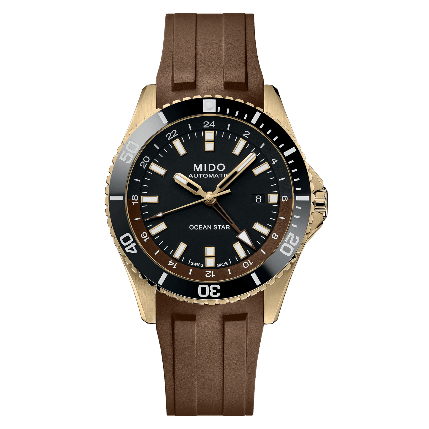 Mido Ocean Star GMT - Gold PVD