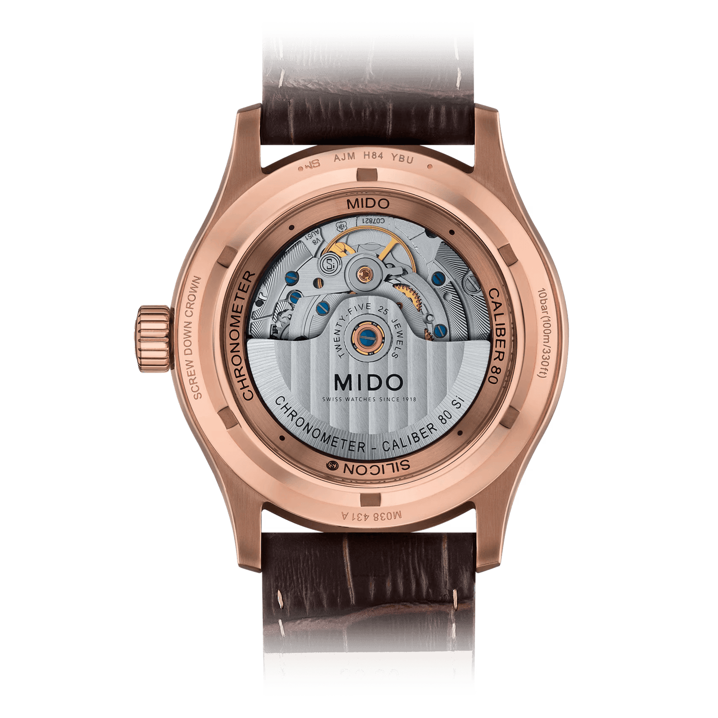 Chronomètre Mido Multifort 1 (PVD rose)