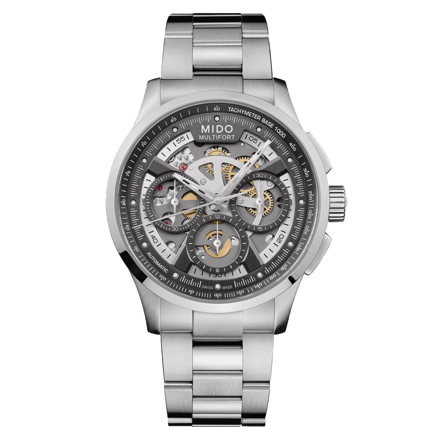 Chronographe squelette Mido Multifort