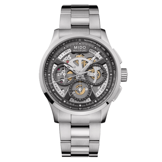 Chronographe squelette Mido Multifort