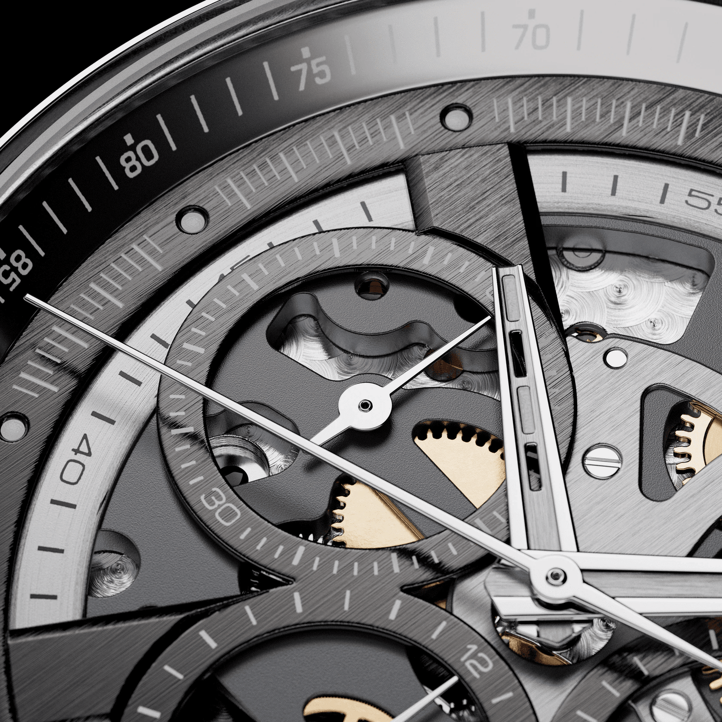 Chronographe squelette Mido Multifort