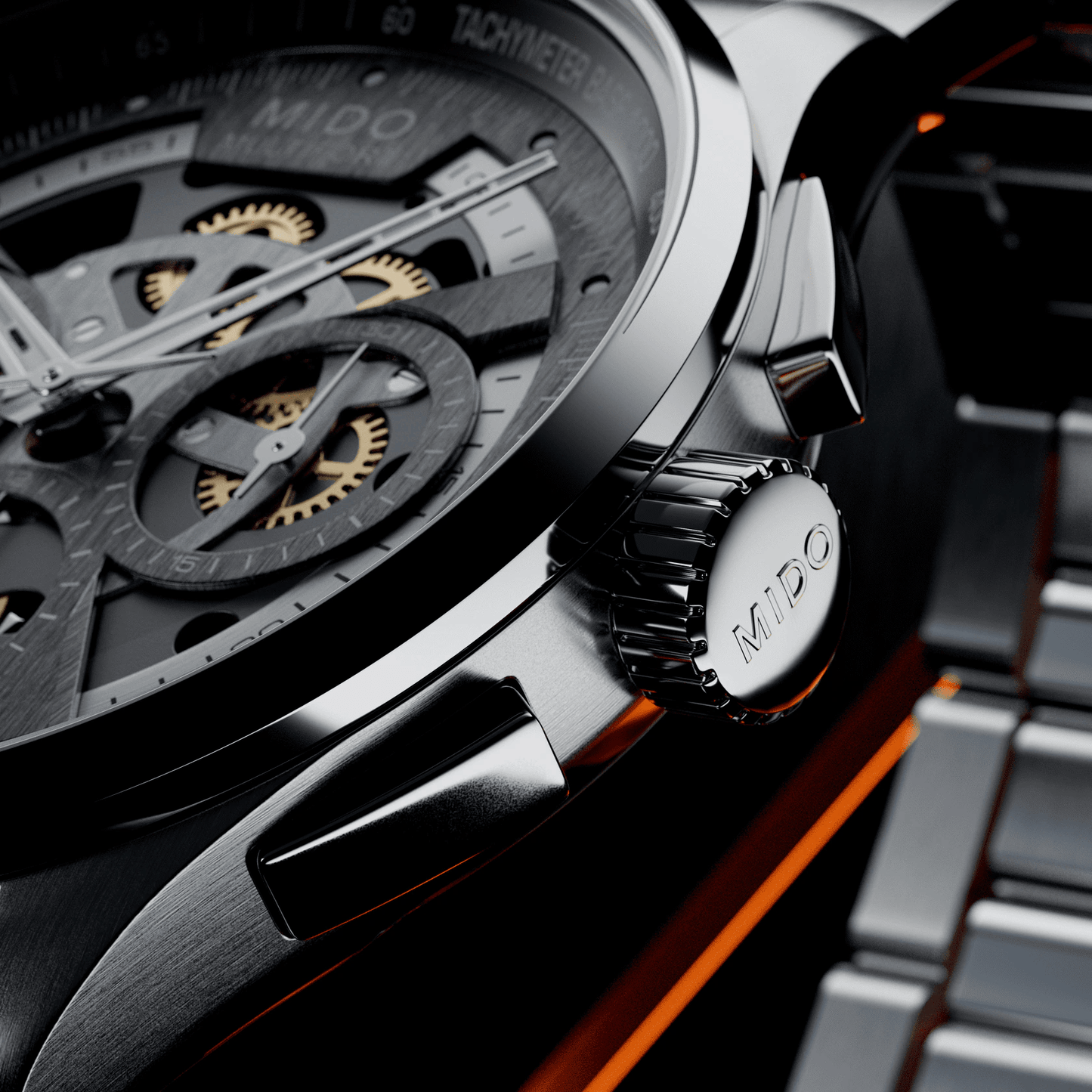 Chronographe squelette Mido Multifort