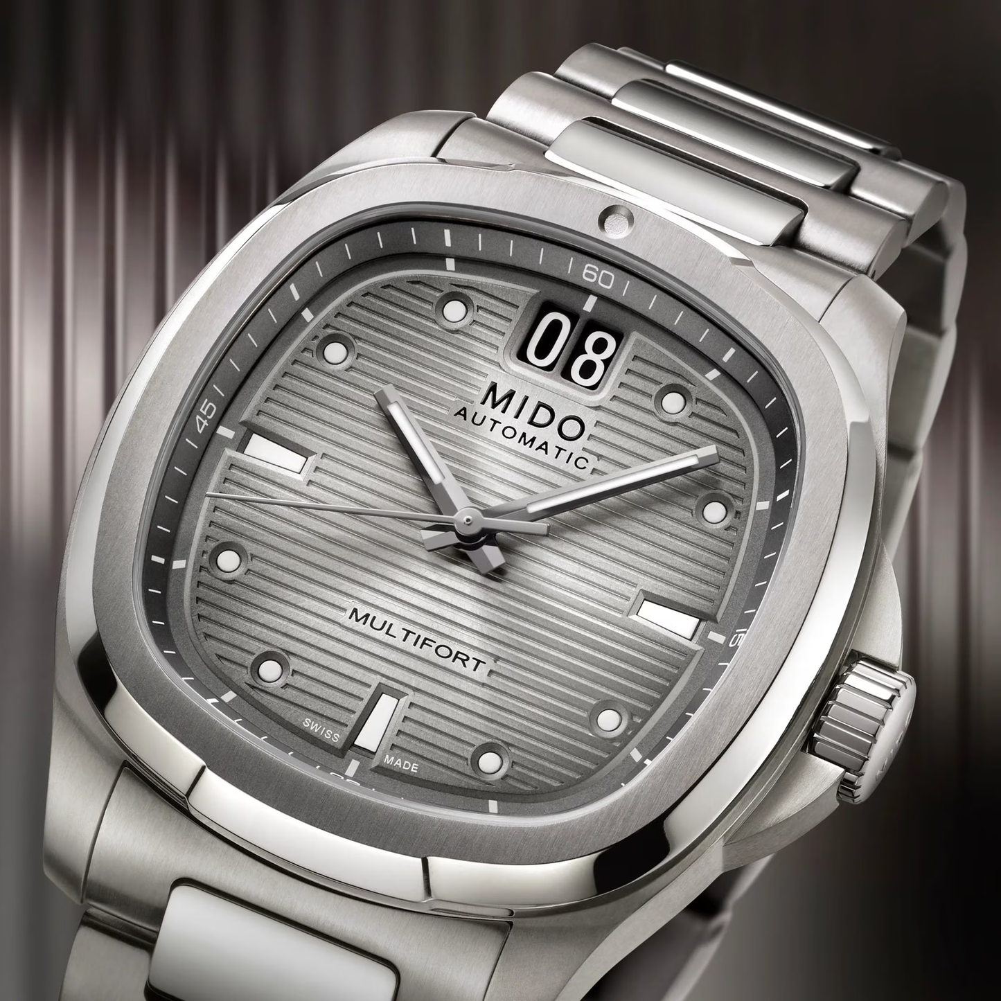 Mido Multifort TV Big Date Titanium