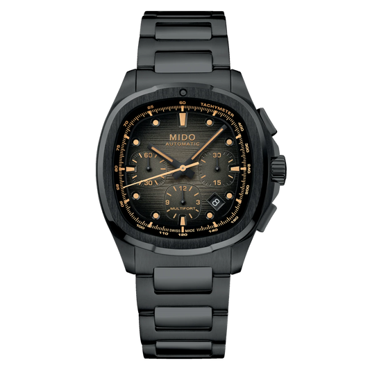 Mido Multifort TV Chronographe Noir PVD