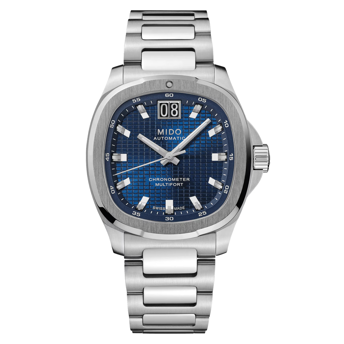Mido Multifort TV Big Date Chronometer - Blue