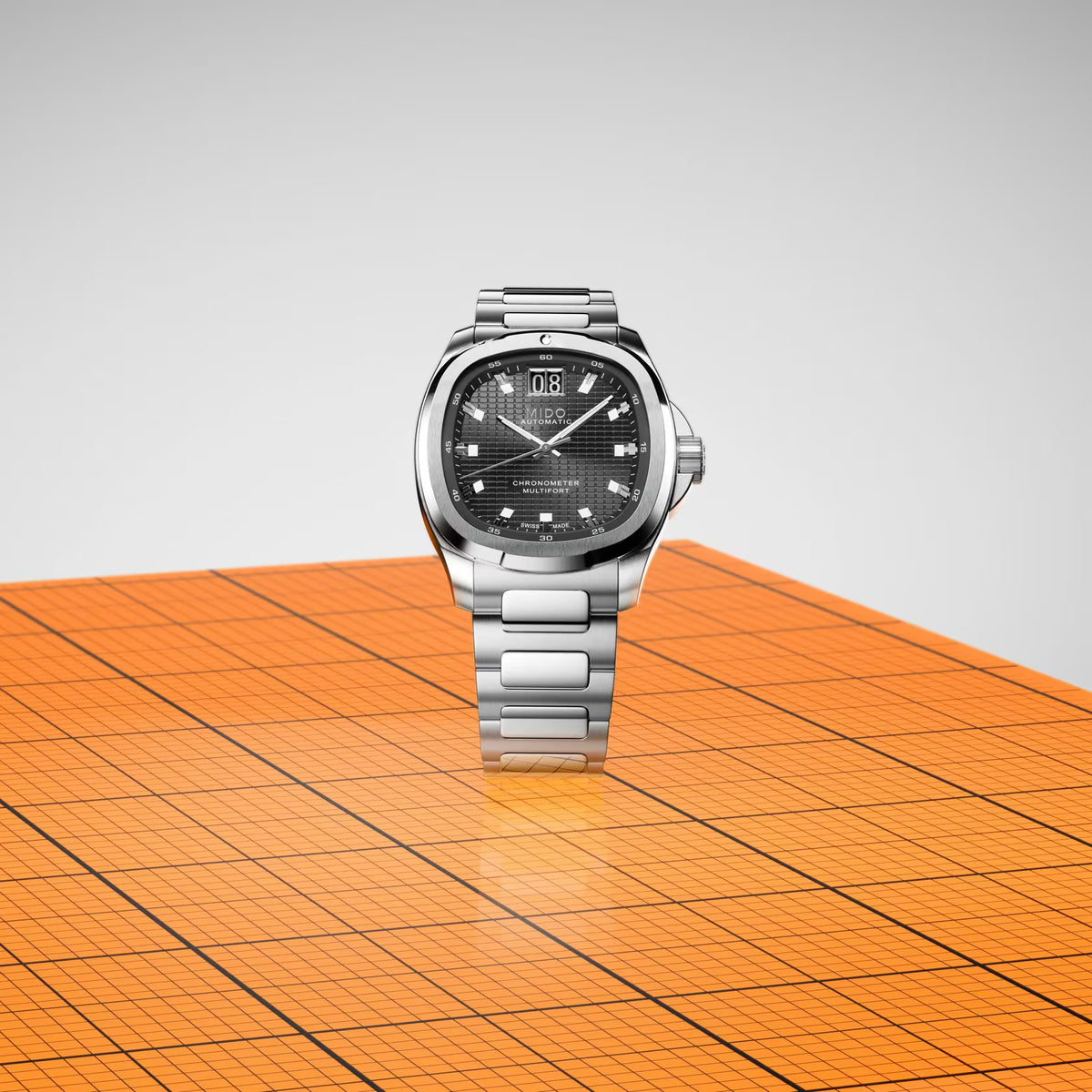 Mido Multifort TV Big Date Chronomètre - Noir