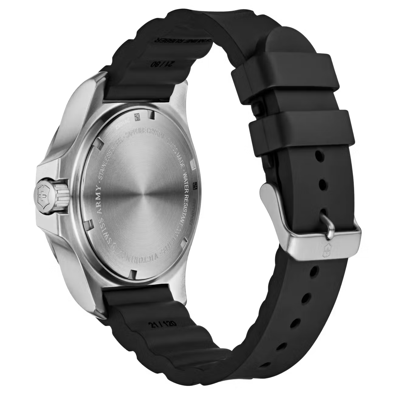 Victorinox I.N.O.X. Quartz - Black on Rubber