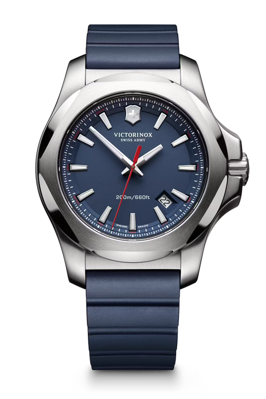 Victorinox I.N.O.X. Quartz - Blue on Rubber