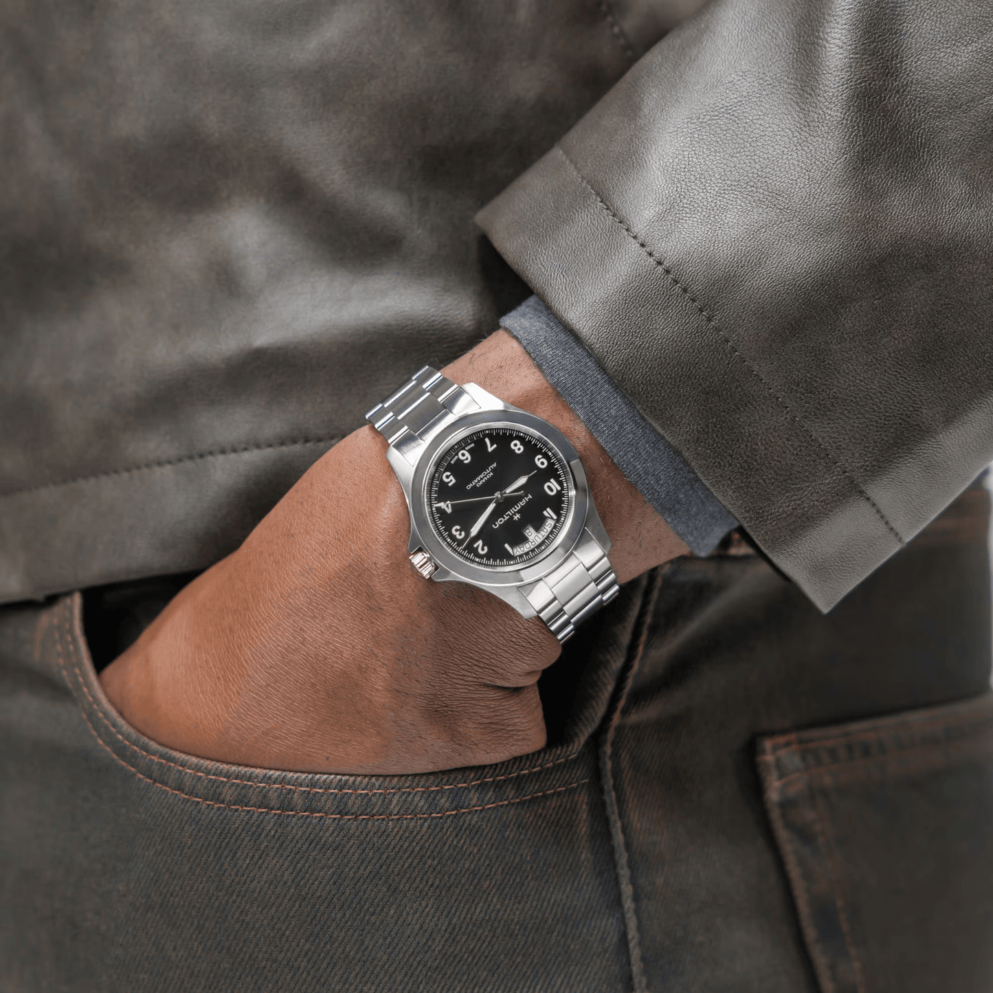 Hamilton Khaki Field King Day-Date 40mm Black