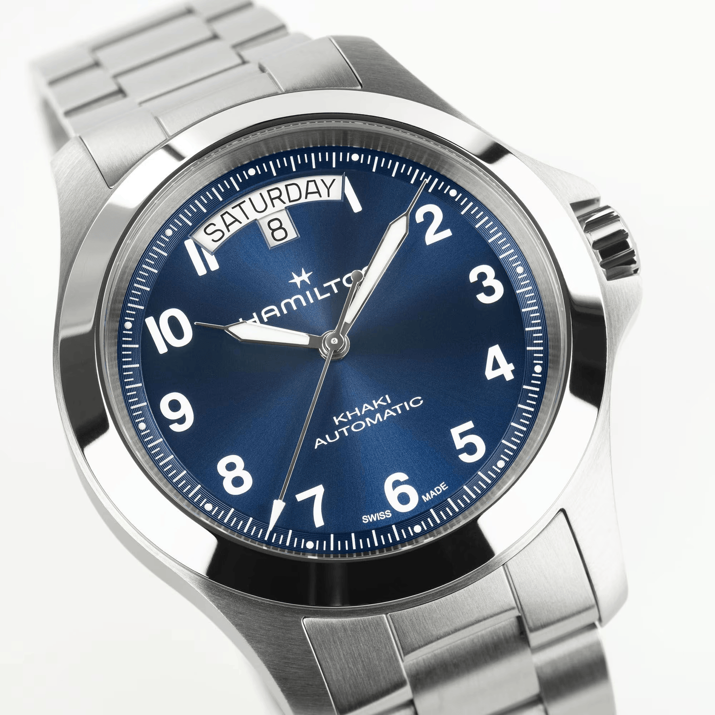Hamilton Khaki Field King Day-Date 40mm Blue