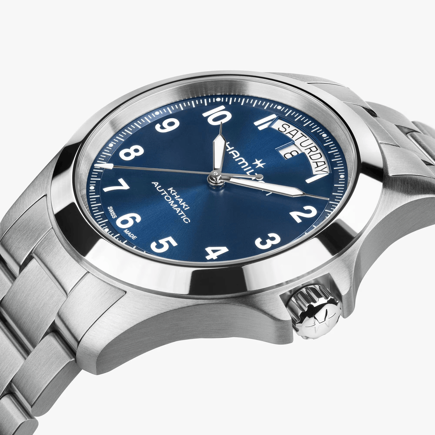 Hamilton Khaki Field King Day-Date 40mm Blue
