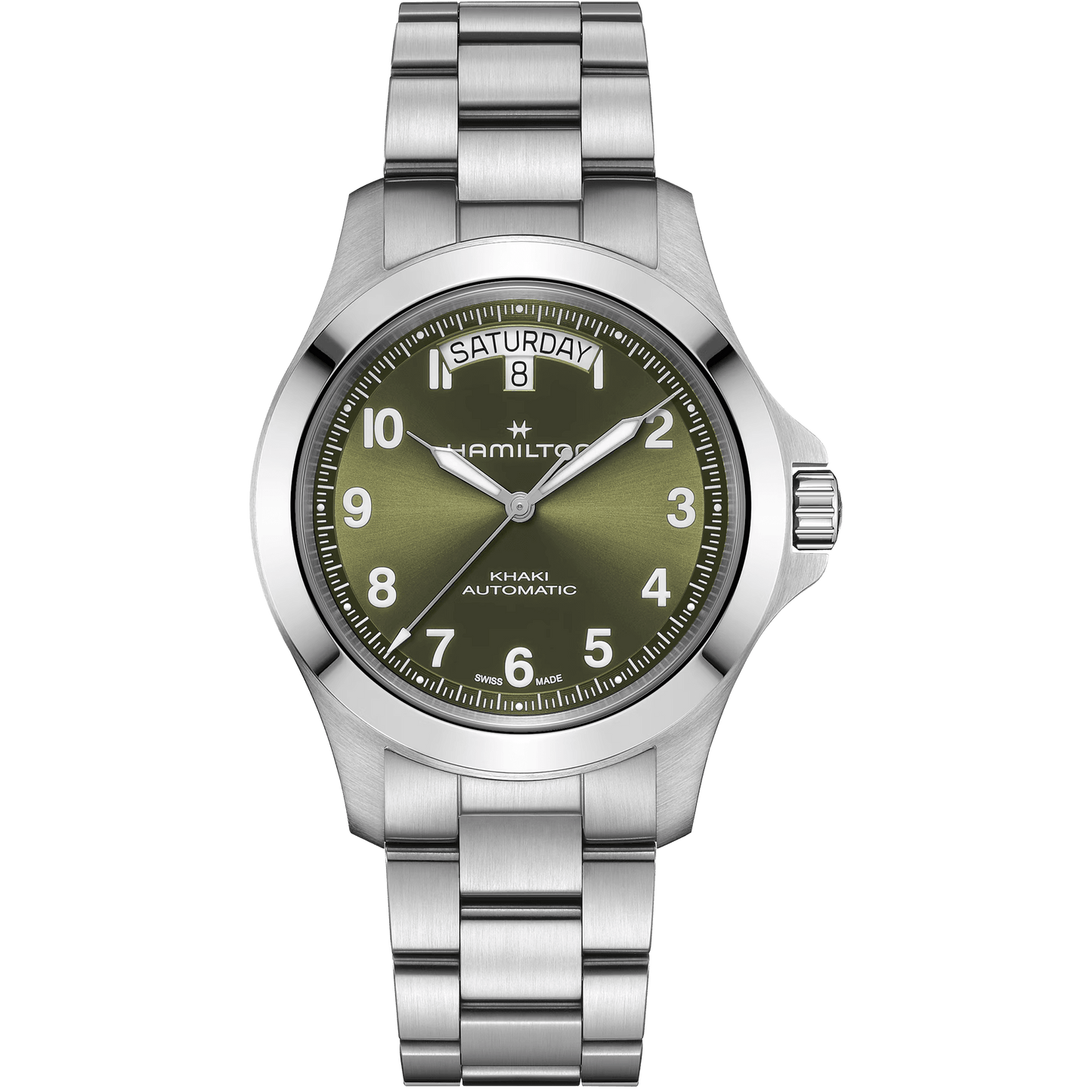 Hamilton Khaki Field King Day-Date 40mm Green