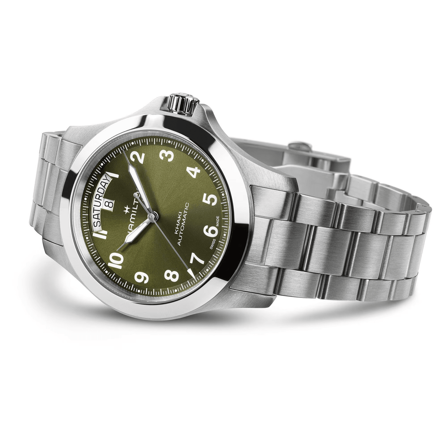 Hamilton Khaki Field King Day-Date 40mm Green