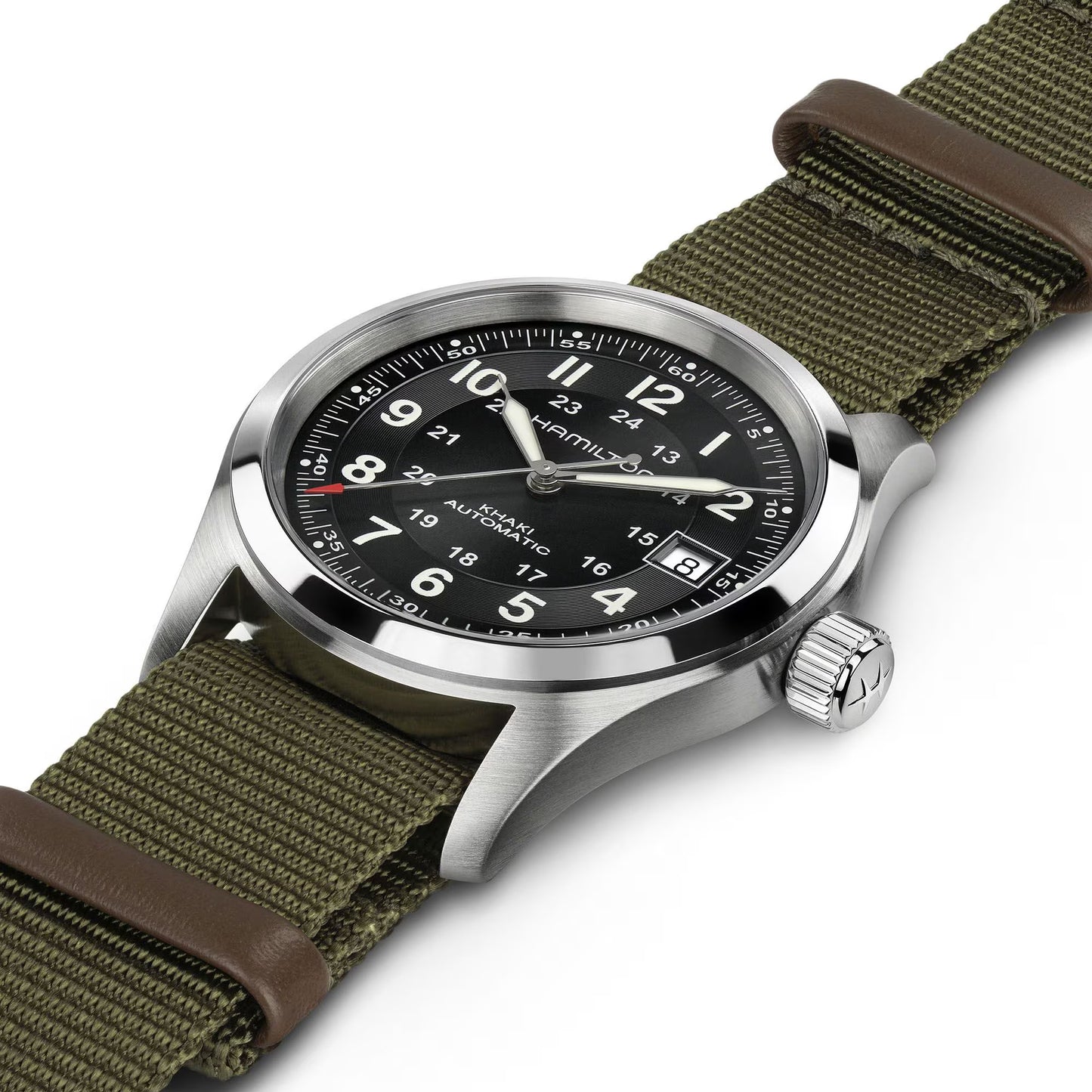 Pistolet automatique Hamilton Khaki Field 38 mm Call of Duty Édition Limitée