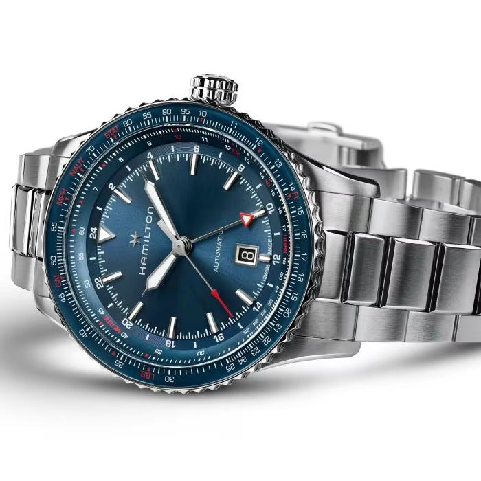 Hamilton Khaki Aviation Converter Auto GMT 30% OFF !