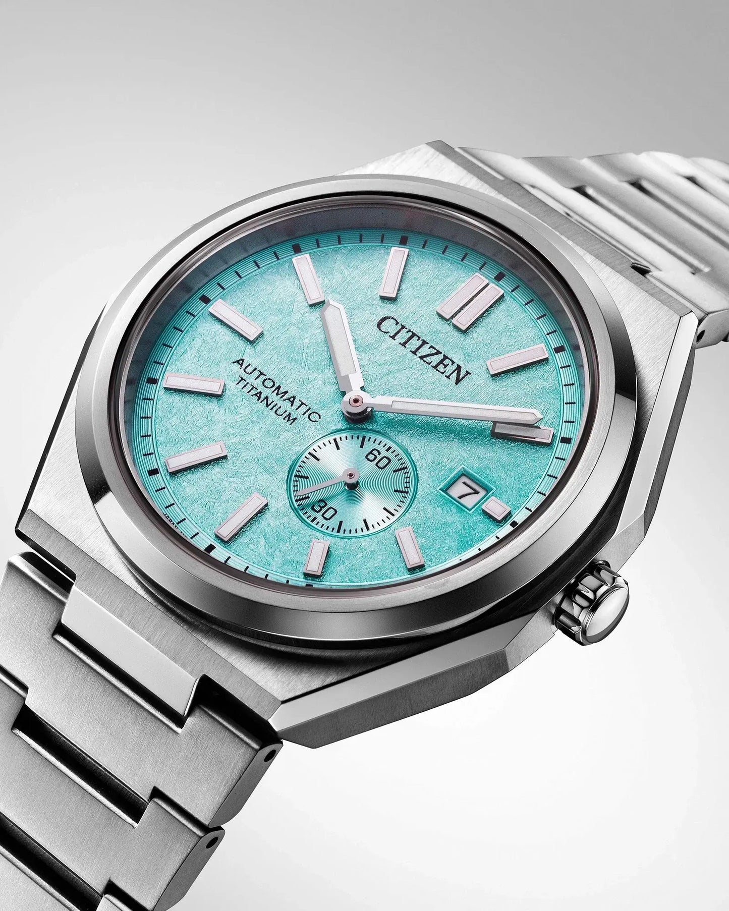 Citizen Zenshin Super Titanium Mechanical - Light Blue