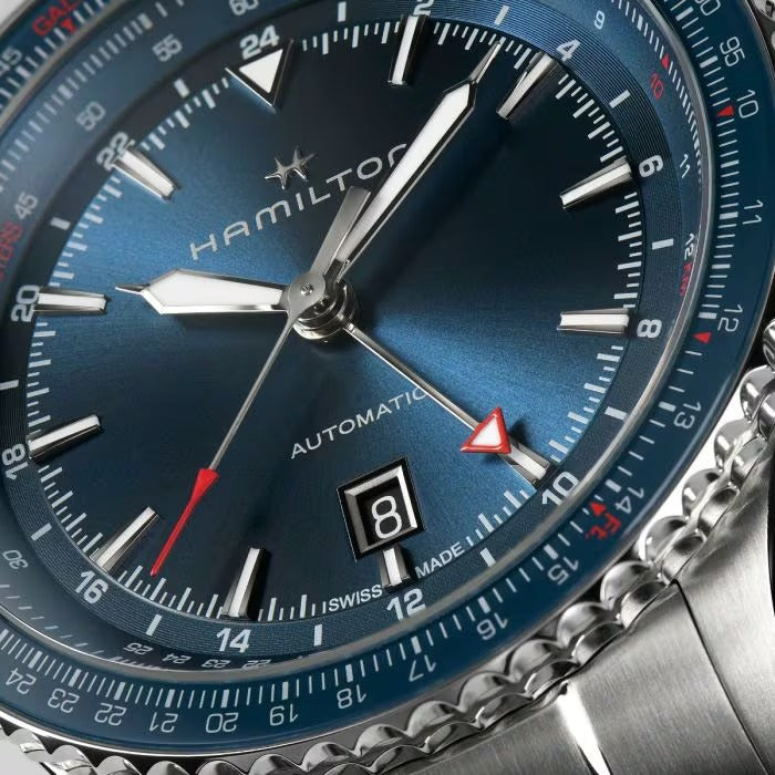 Hamilton Khaki Aviation Converter Auto GMT 30% OFF !