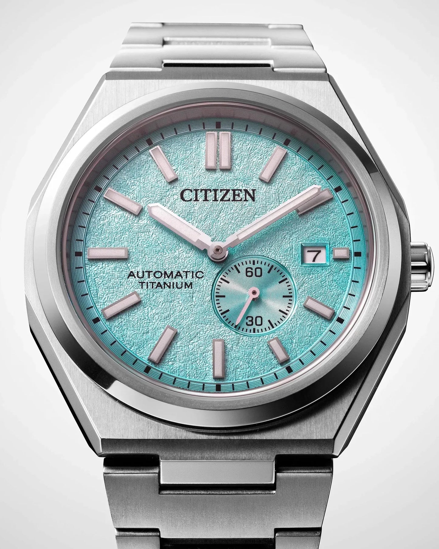Citizen Zenshin Super Titanium Mechanical - Light Blue