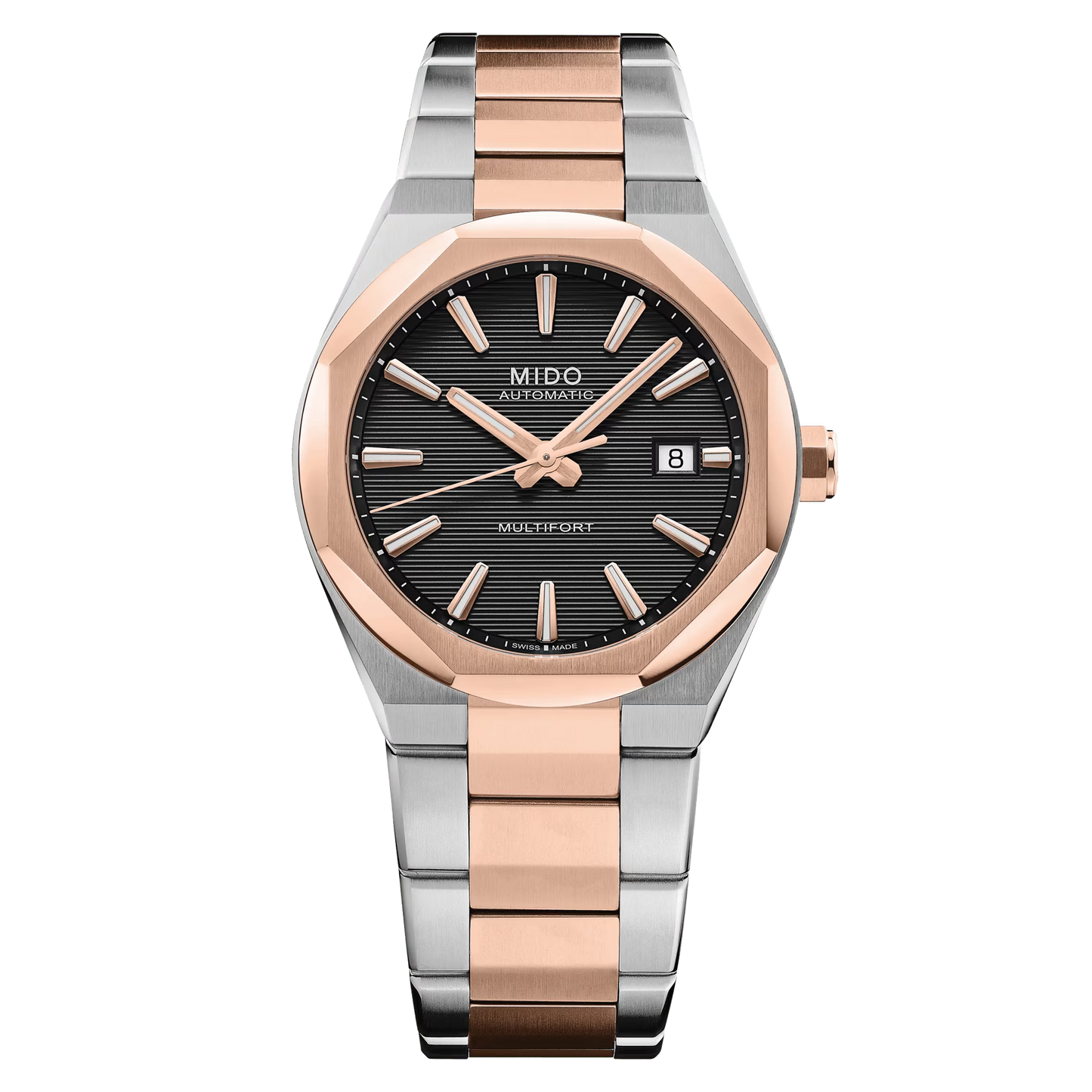 Multifort 8 One Crown - Noir et or rose