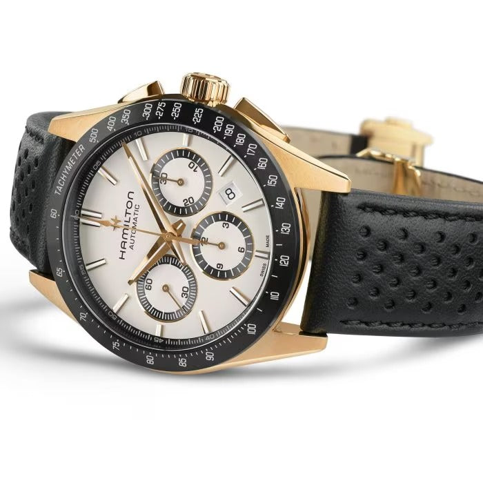 Hamilton Jazzmaster Performer Auto Chrono Gold -30% !