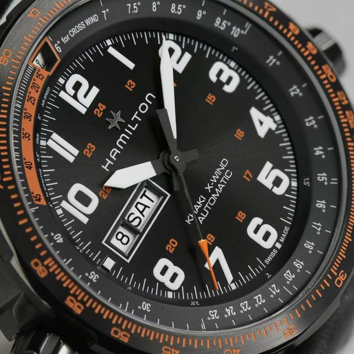 Montre Hamilton Khaki Aviation X-Wind Day Date Auto -30% !