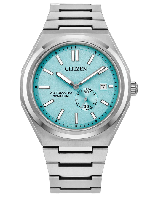 Citizen Zenshin Super Titanium Mechanical - Light Blue