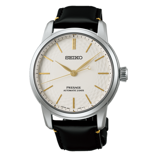 Seiko Presage Classic Series « Craftsmanship » Cadran en porcelaine Arita non émaillée Édition limitée à 1 200 pièces SPB497