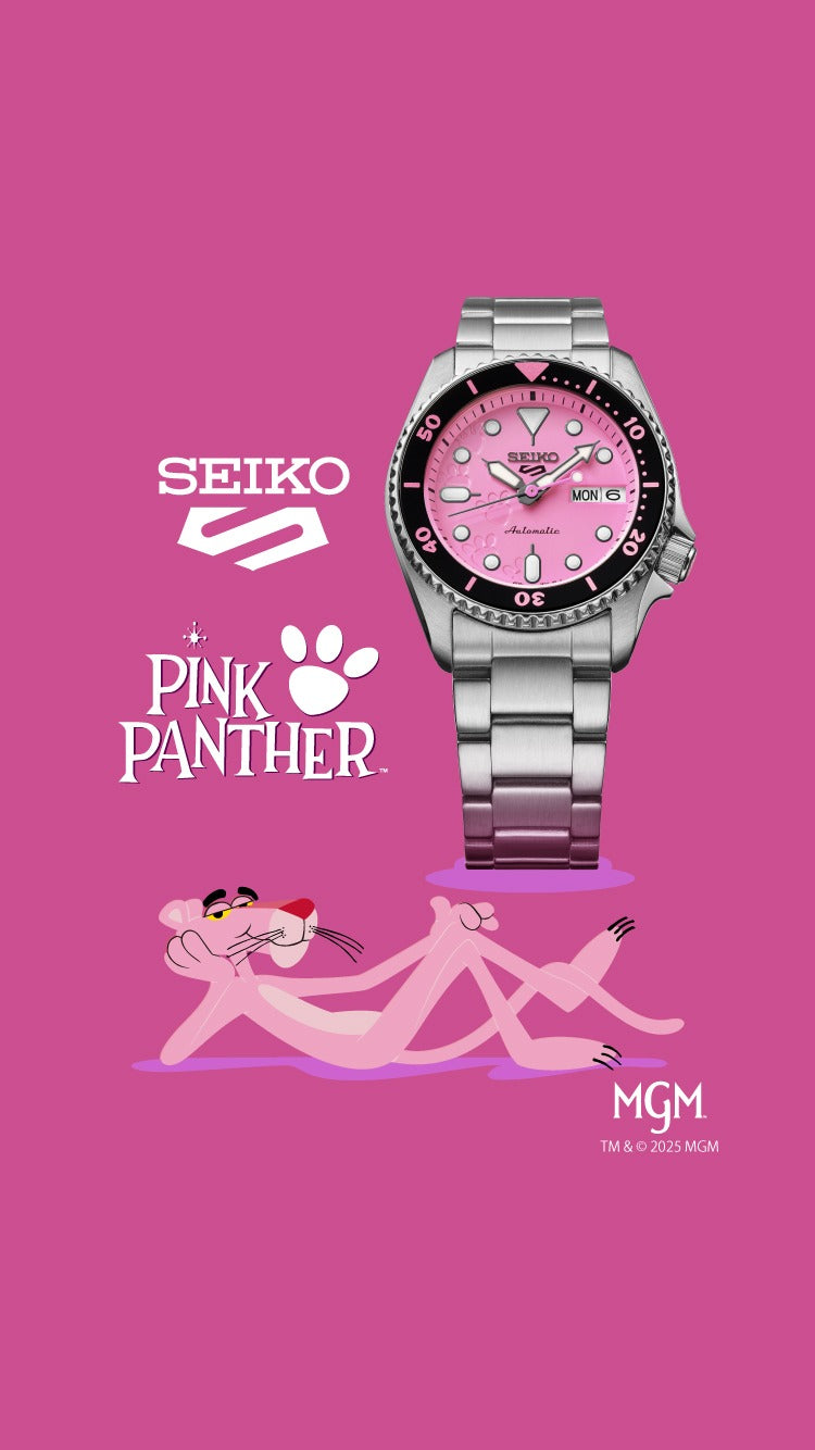 Seiko 5 Sports Pink Panther Limited Edition