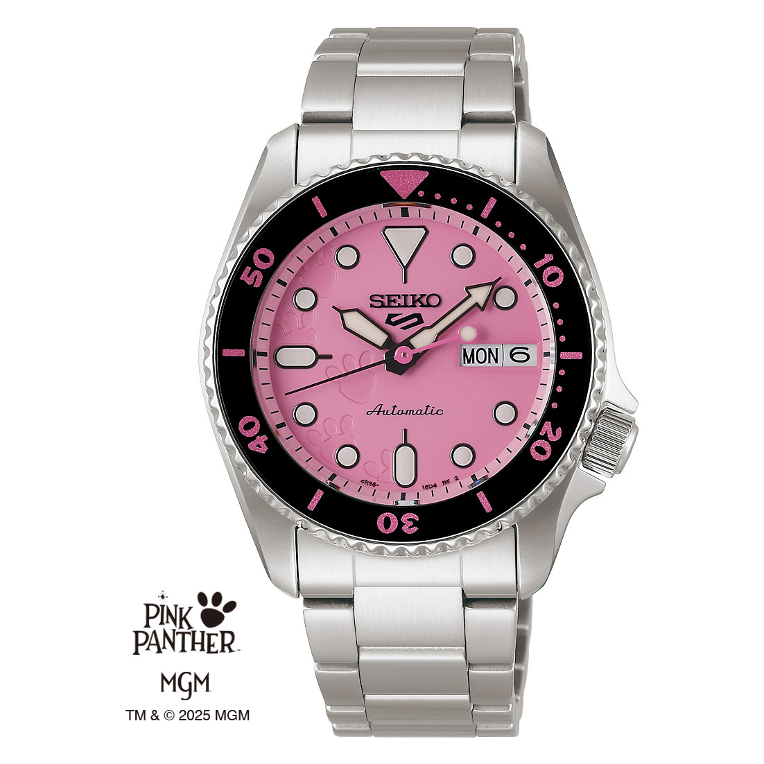 Seiko 5 Sports Pink Panther Limited Edition