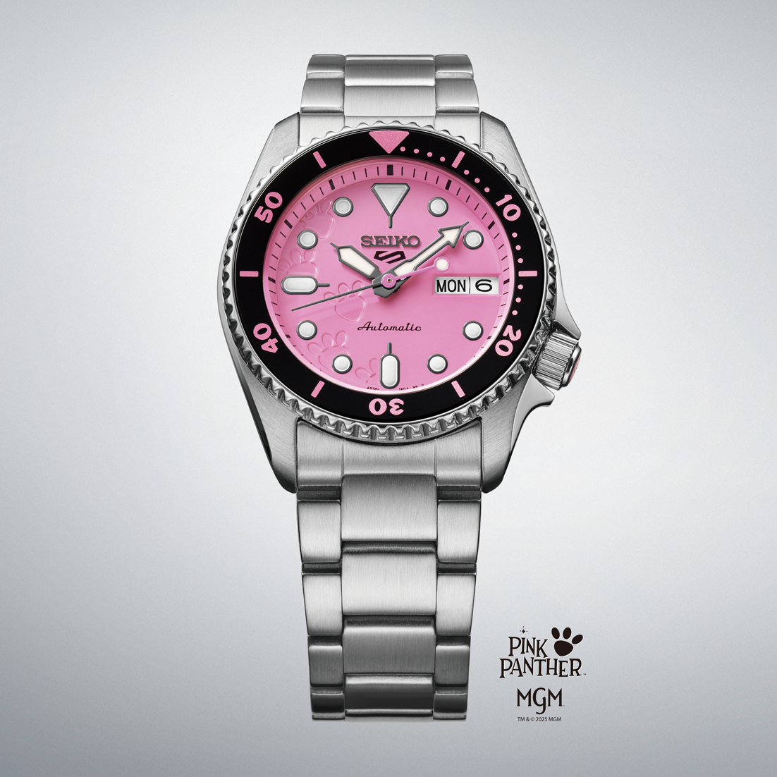Seiko 5 Sports Pink Panther Limited Edition