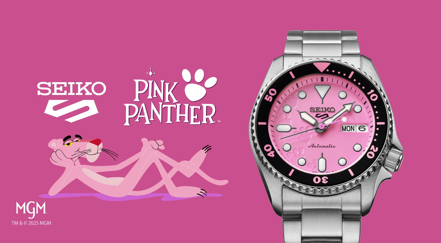 Seiko 5 Sports Pink Panther Limited Edition